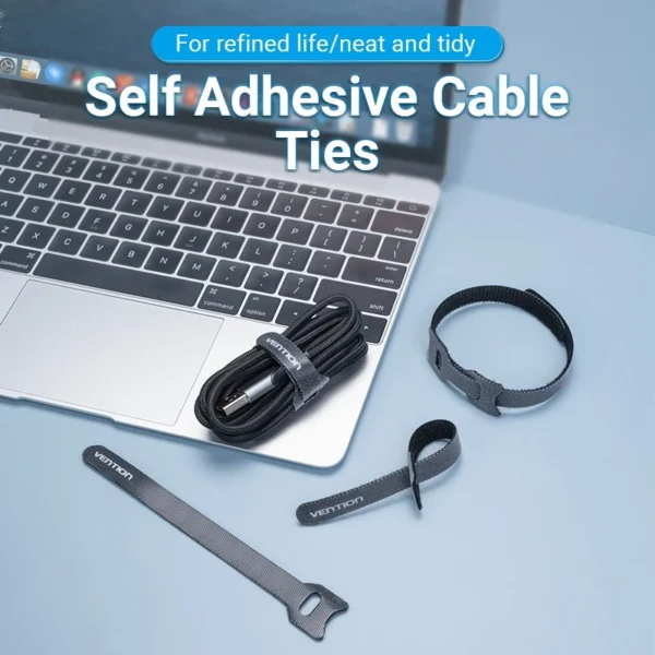 Cable Tie Organizer Velcro Self Adhesive Tie