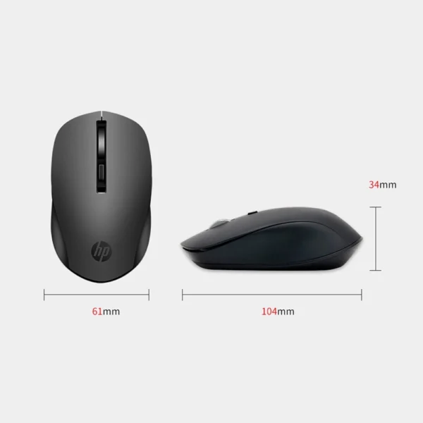 2e2f4b3c9f6d7685fecd4563d42a6740.webp HP S1000 Silent Wireless Mouse 1600dpi Ergonomic 2 4G USB Optical Portable Mini Mouse for PC Computer Laptop Mice