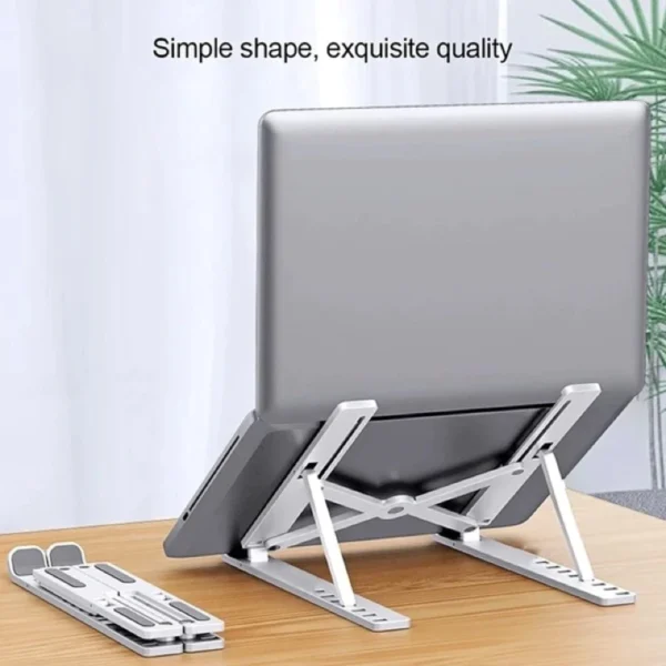 Laptop Holder Stand Adjustable Foldable Portable for Notebook Computer Bracket Lifting Cooling Holder Non slip