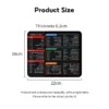 my-11134207-7rasb-m59oznu1jntf2c.webp Large Mousepad Keyboard Mat Anti slip Suede Smooth Mouse Pad Mat Non Slip Rubber Base