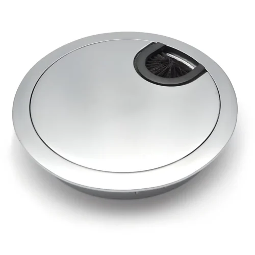 round-computer-metal-grommet-60mm-for-desk-table-cable-tidy-wire-cover-aluminium~5901867135261_01c_MP 60mm Hole Plastic Chrome Cover Wire Cable End Cap For Computer Desk Table