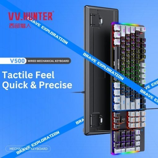 Hunter Gaming Keyboard Mouse Combo V500 M280